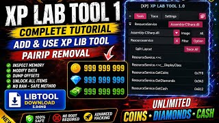 XP Lab Tool 1 🔥 LibTool + MT Manager Complete Tutorial | IL2CPP Game Modding | No Root