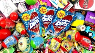 Crazy Dips Lollipops Party In My Tummy & Singing Rain Rain Go Away With A Lot Of Candy