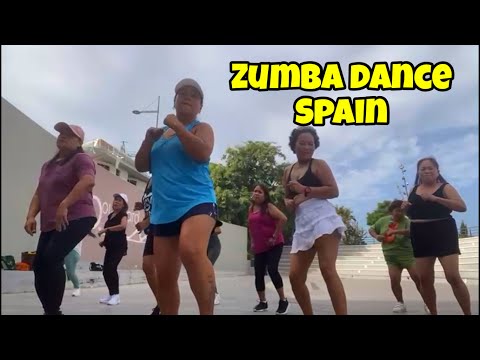 ZUMBA DANCE IN SPAIN #spain #zumba #highlights
