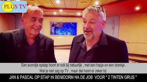 PLUS TV  JAN EN PASCAL OP STAP IN BENIDORM