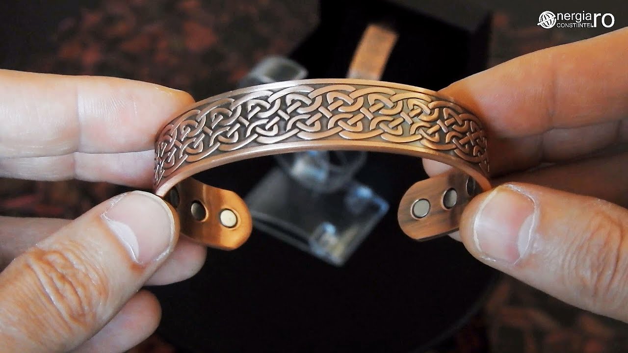 Bratara Magnetica Energetica Terapeutica din CUPRU - cod BRA062