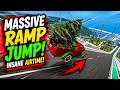 Mega Ramp Car Jumps #9 🚗💀 | Massive Air Time & Total Destruction | BeamNG