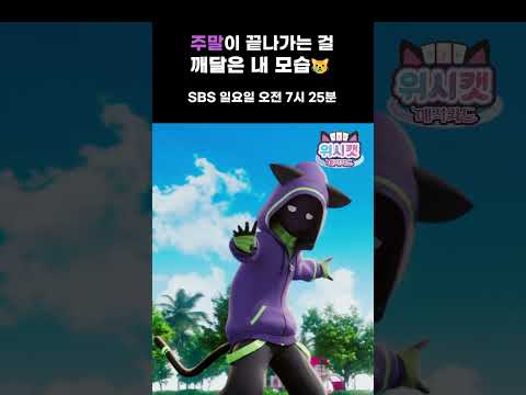 @wishcatTV 울적울적빔💨= 주말이 끝나갈 때 내 모습😣#12화선공개 #위시캣매직카드