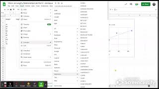 Calculating r-value and R2 in Google Sheets - SEHS