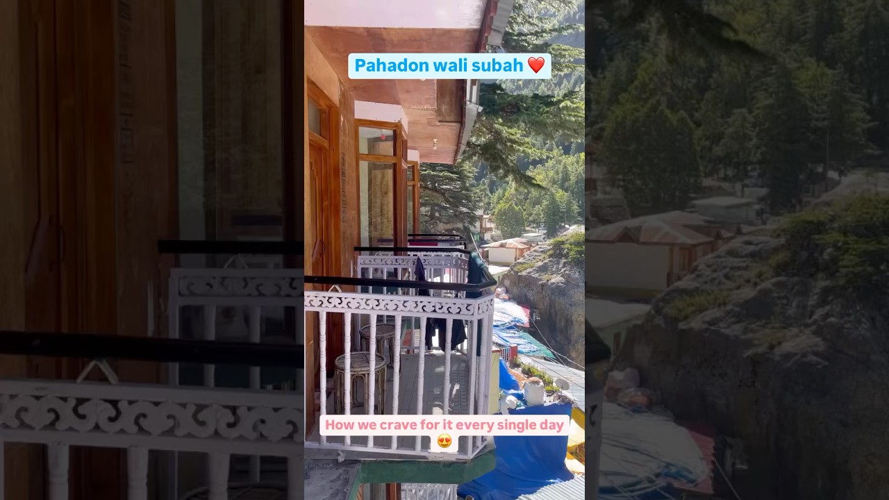 Video thumbnail: #mountains #love #happyfeet #happyus #traveling #travellover #uttarakhand #pahadi #morningvibes