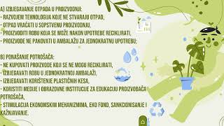 Učenice Gimnazije "30. septembar" priredile prezentaciju o Danu zaštite životne sredine