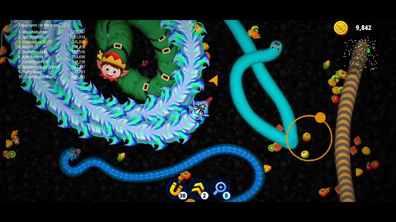 Worms Zone biggest snake game like Slither 