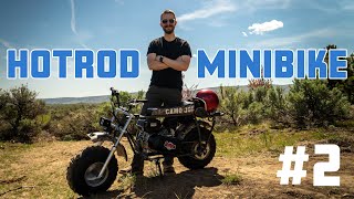 HOTROD MINI BIKE: CT200U Front Suspension, Torque Converter, Predator 212 Hemi