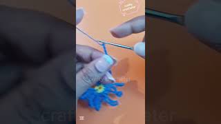 crochet flower tutorial #crochet #knittig #crochetpatterns #crochetprojects #crochetforbeginners