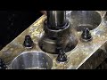 [4K] GSX Block Prep 8 - Machining Mains & Cylinder Bores