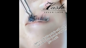 How To Easily Remove Lash Extensions？ | Lash Training | Eyelash Extension Tutorial | SEVENLASH.com