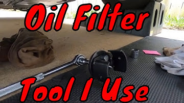 Oil Filter Tool I Use - Lisle 63600