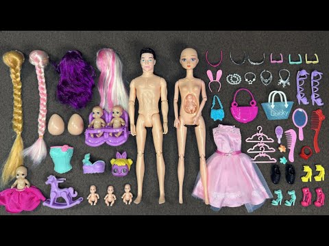 12 Minutes Satisfying With Unboxing Barbie Family Playset Cute Doll Toys ASMR Review Toys 