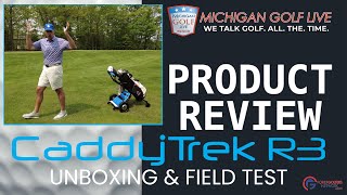 Caddy Trek R3 Electric Golf Caddy - Unboxing, Demo, Review