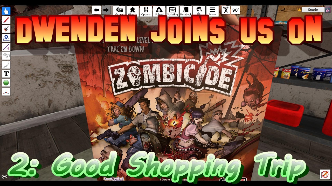 Zombicide With Dwenden #2: Good Shopping Trip