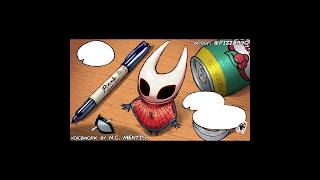 Spideys Biggest Fan (Spider-man/Hollow Knight comic dub) #shorts #hollowknight #spiderman #comics