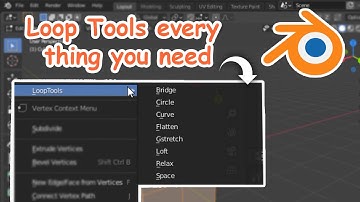 How to Enable Loop Tools in Blender | Blender  beginner tutorial | Loop Tools addon