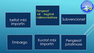 Ekonomi Xii, Pengesat E Tregtisë Dhe Kursi I Këmbimit1