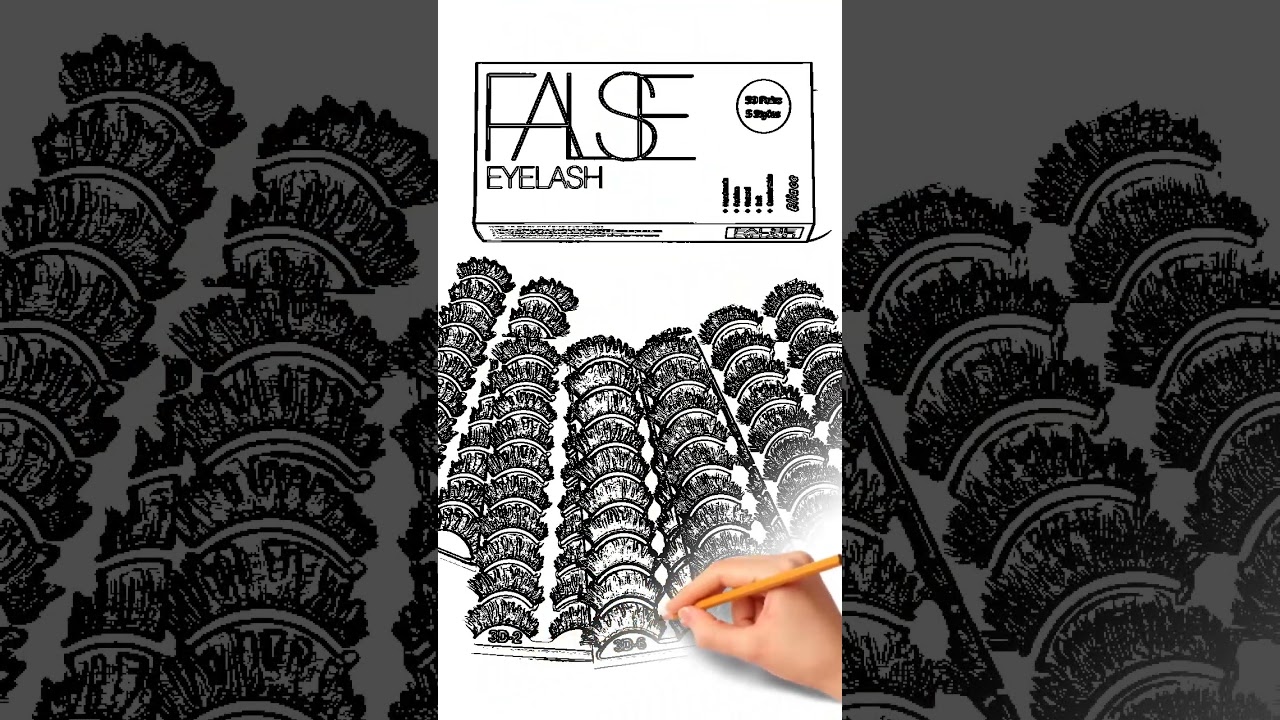 Eliace False Eyelashes, cute, natural, and lightweight lashes, a must-have for beauty. 