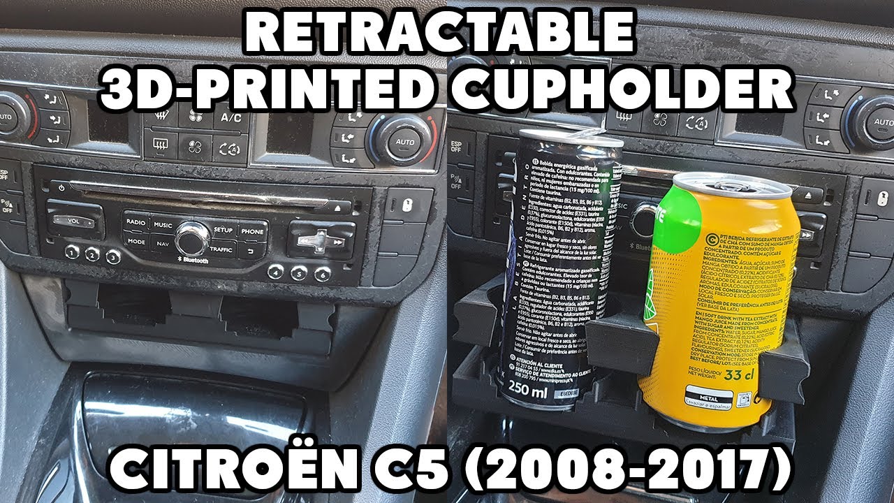 Retractable Cupholder  Citroen C5 X7 (2008-2017) 