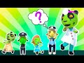 Zombie Giant Doctor Panda | Cartoon for Kids | Dolly and Friends