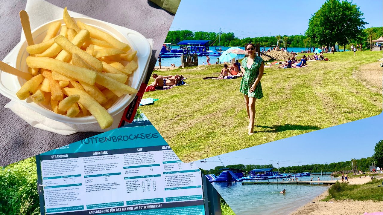 ВЛОГ🇩🇪 Поехали на Tuttenbrocksee! | очень холодная вода | сколько стоит ...