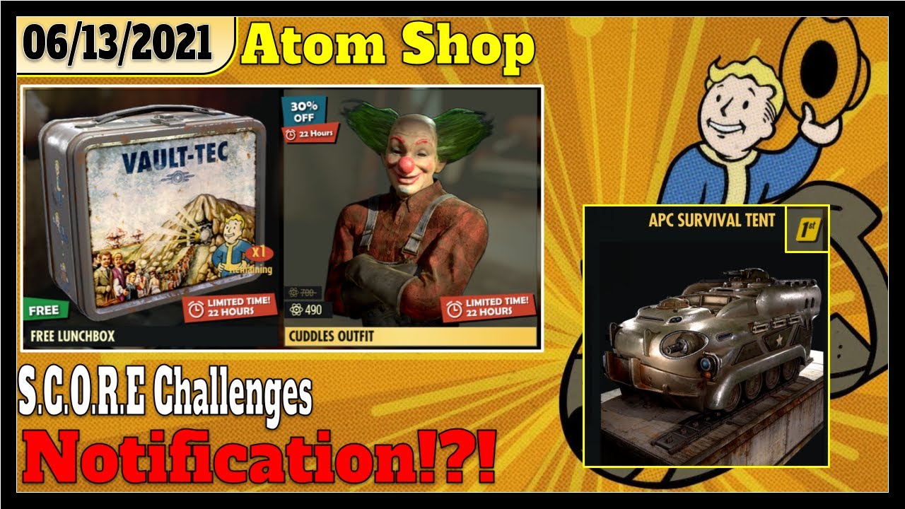 Fallout 76 Atomic Shop Offers Cuddles the Clown Outfit with 30