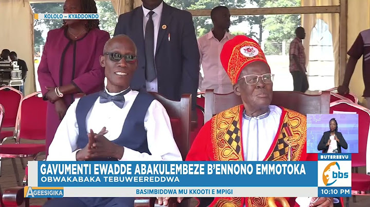 Gavumenti Ewadde Abakulembeze b’Ennono Emmotoka , Obwakabaka Tebwateekebwa mu Nteekateeka Eno
