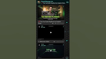 The YouTube PlayBook by Saqlain Khan | #saqlainkhan #youtubecourse #shorts