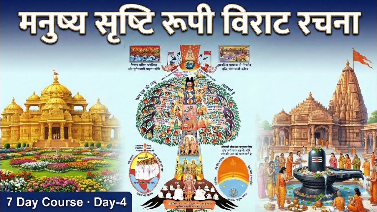 मनुष्य सृष्टि रचना का रहस्य । 7 Day course । साप्ताहिक पाठ्यक्रम पॉडकास्ट। podcast 