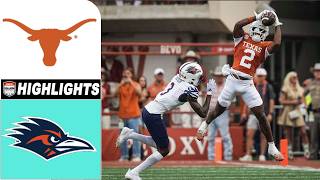 UTSA Roadrunners vs Texas Longhorns | GAME HIGHLIGHTS | College Football 2026 Week 3