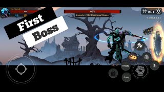 Stickman master: Gameplay Walkthrough Part 1 - Kill the 1st boss (Android Gameplay) screenshot 4