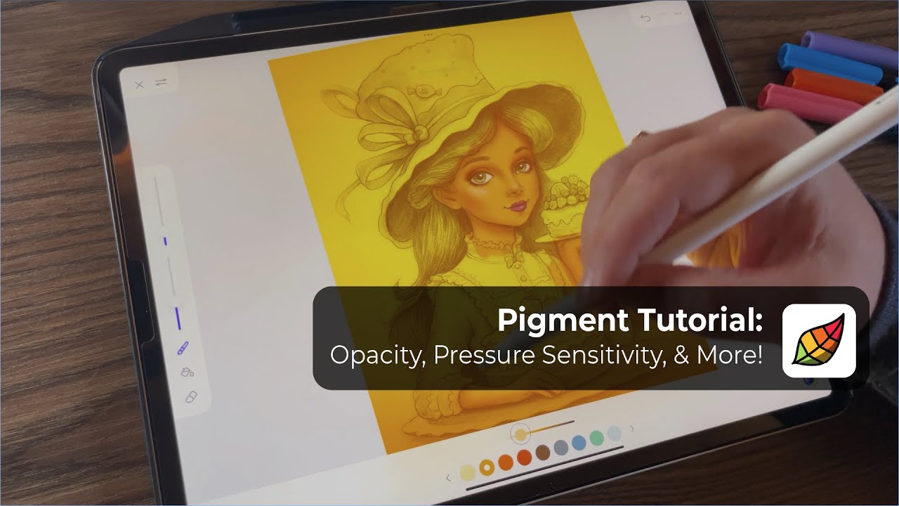 Tips & Tricks: Opacity, Pressure Sensitivity, Apple Pencil Skills