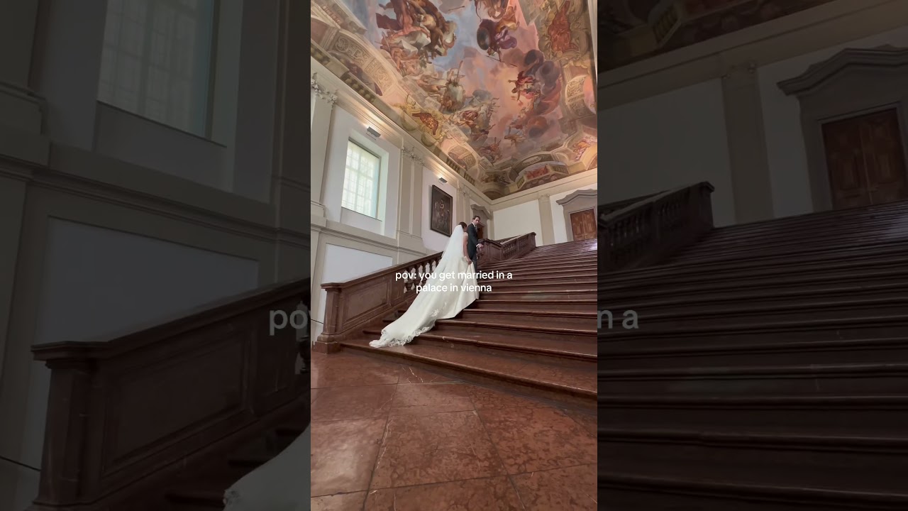 Vienna hits different for weddings 🏛️✨