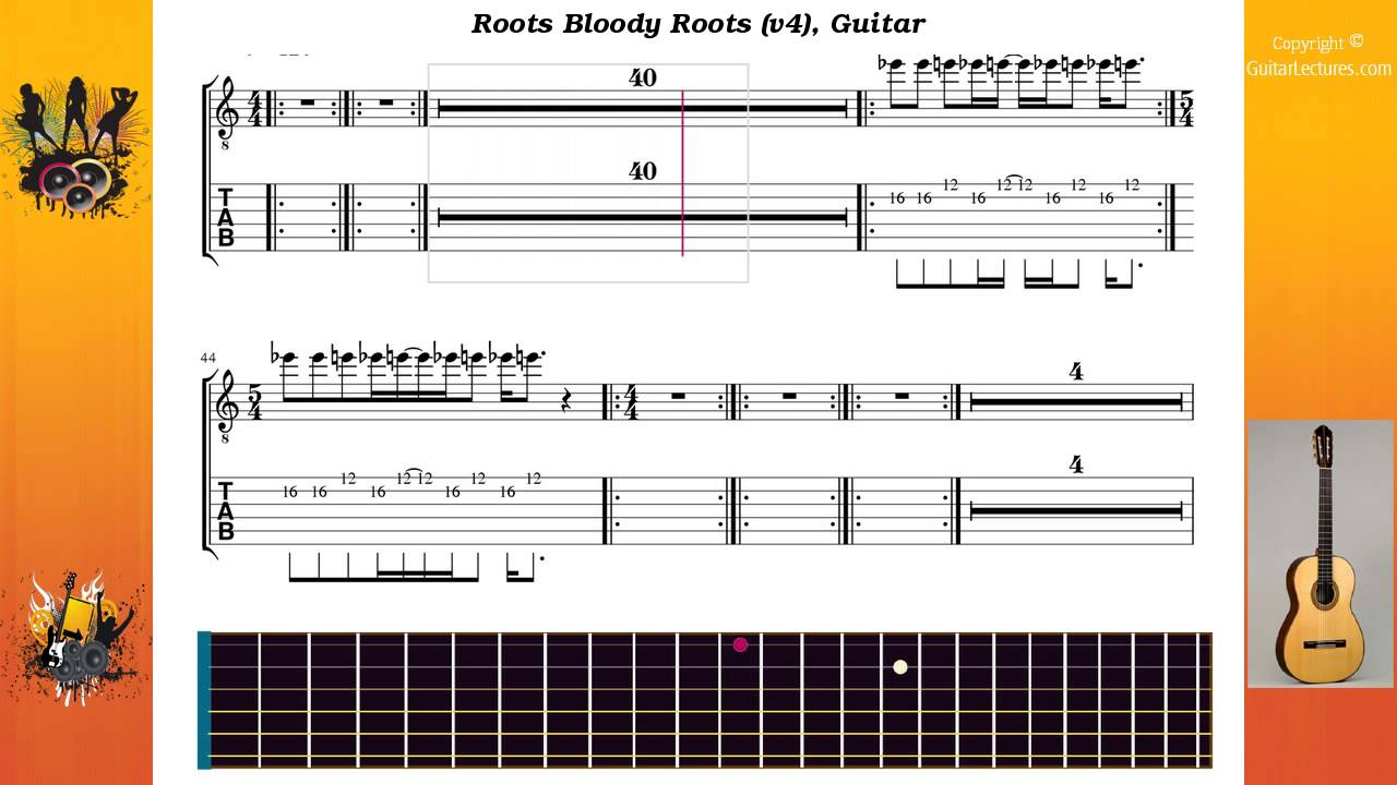 Blody Roots Roots Bloody Roots (v4) - Sepultura - Guitar - YouTube