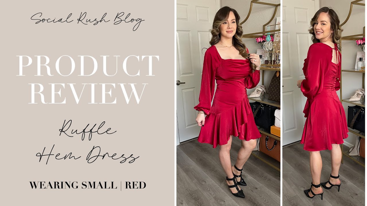 Ruffle Dress | Amazon Fashion Review 