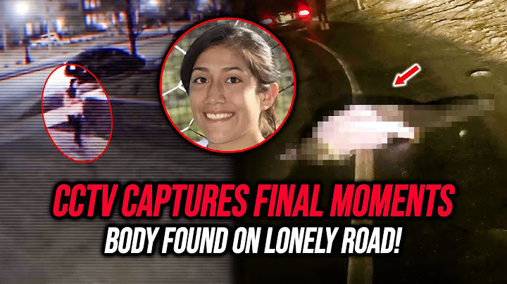 CCTV Captures Final Moments Of Missing Woman, Body Found On A Lonely Road!?