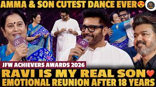 Ravimohan X Geetha Reunion After 18 Years❤️ "Our Bond Is So Special"| Lifetime Achievement Award|JFW screenshot 1