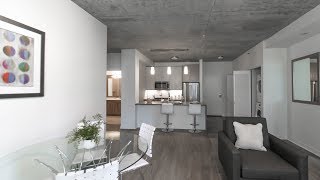 An 07-tier 2-bedroom, 2-bath model at Streeterville's new Sienna apartments