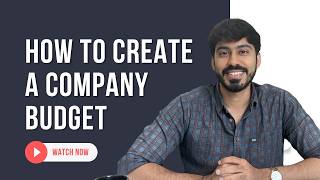 How to Create a Company Budget in India | Free Excel Template | SME Guide 2025