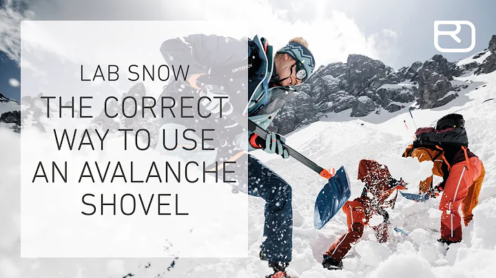 The correct way to shovel after an avalanche – tutorial (16/17) (English) | LAB SNOW