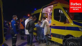 Watch Cameras Capture Some Of Ham Hostages Getting Of Ambulances At Egypts Rafah Crossing