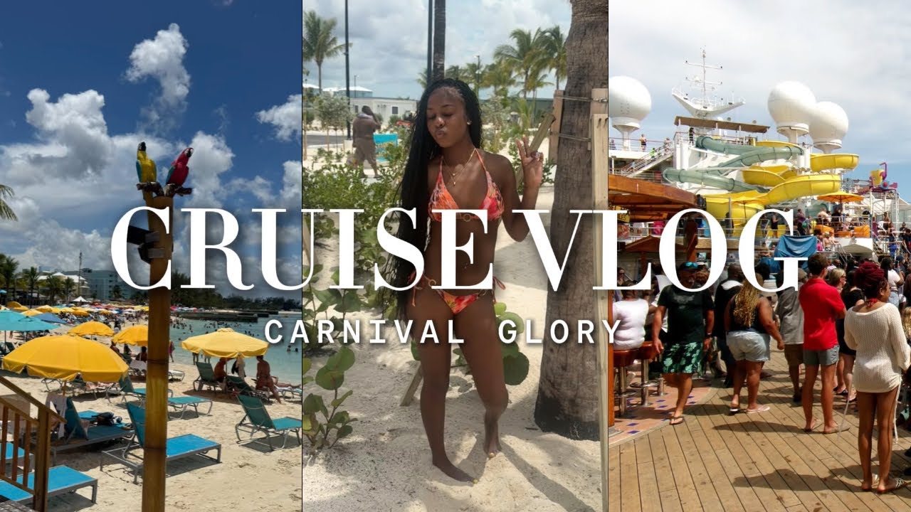 CARNIVAL CRUISE VLOG 🛳️| CELEBRATION KEY + NASSAU BAHAMAS