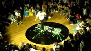 Respect My Talent Dance Battle-2010 Locking Final Li Samarceva Vs. Alexandr Egorov Winner