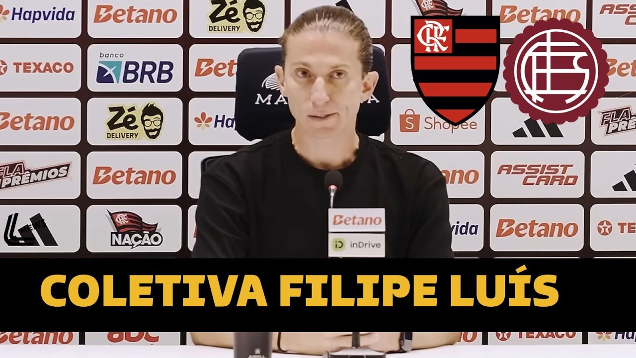 COLETIVA FILIPE LUÍS - FLAMENGO X LANÚS NA RECOPA 2026 - ENTREVISTA FILIPE LUÍS