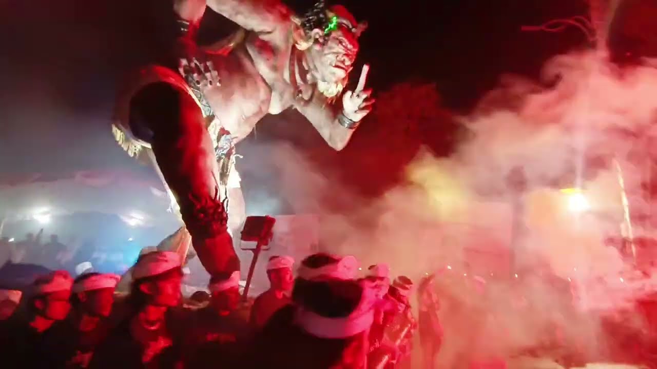 DALUNG GEMPAR !!! FULL OGOH OGOH LINGKARI BUNDARAN CATUR MUKA  PENGERUPUKAN CAKA 1946