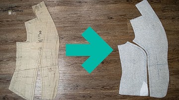 Changing a Waist Dart to a Princess Seam on a Bodice Pattern