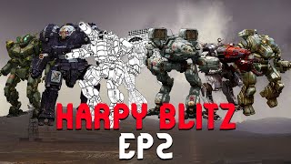 7 MECHS IN 2 MINUTES (Harpy Blitz EP2)