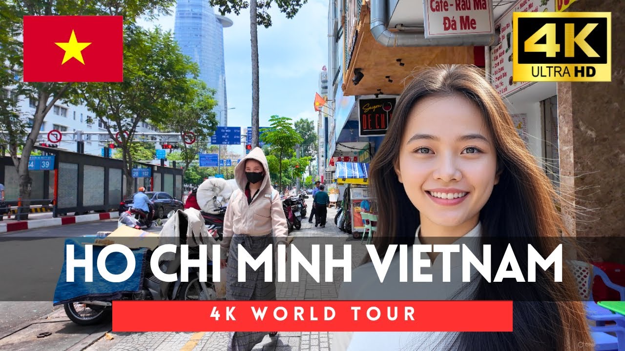 🇻🇳Ho Chi Minh 4k walk - Vietnam 4K Morning Walking Tour｜May 2025
