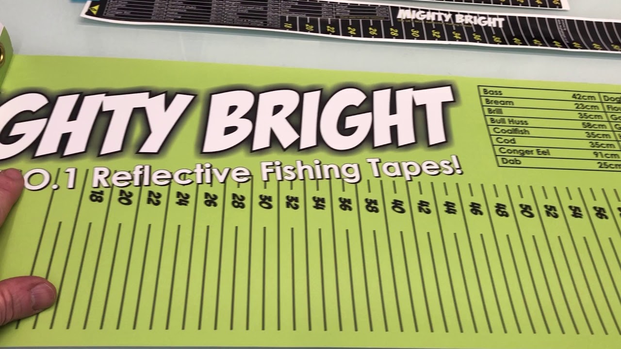 Mighty Bright Sea Fishing Match Measures, Full Range YouTube